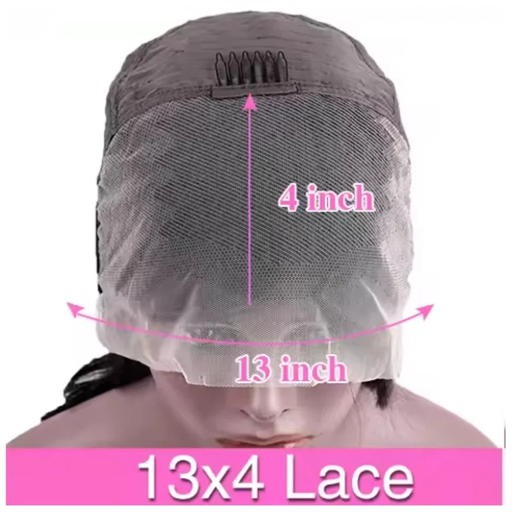 KLAMAN Chocolate Brown Body Wave Wig | 46" 13x4 & 13x6 HD Transparent Lace | Remy Human Hair