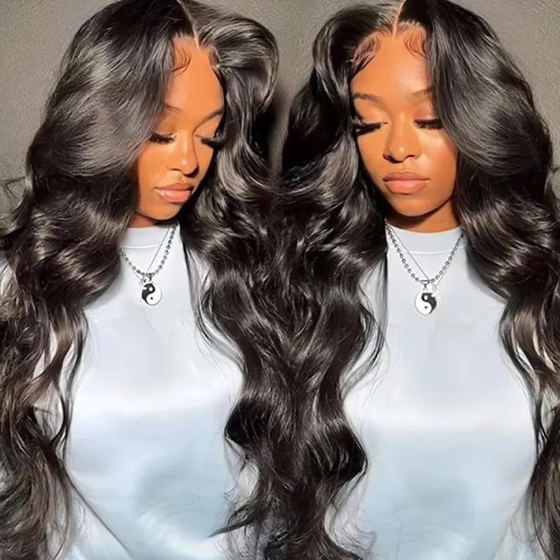 KLAMAN Body Wave Wig | 13x4 HD Transparent Lace | 180% Density Brazilian Human Hair with Baby Hair