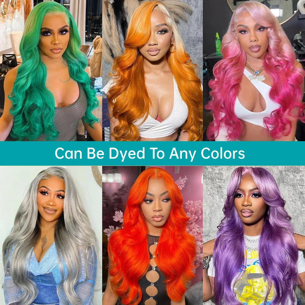 KLAMAN 613 Blonde Body Wave Wig | 13x6 HD Lace Front | 220% Density Brazilian Human Hair with Baby Hair