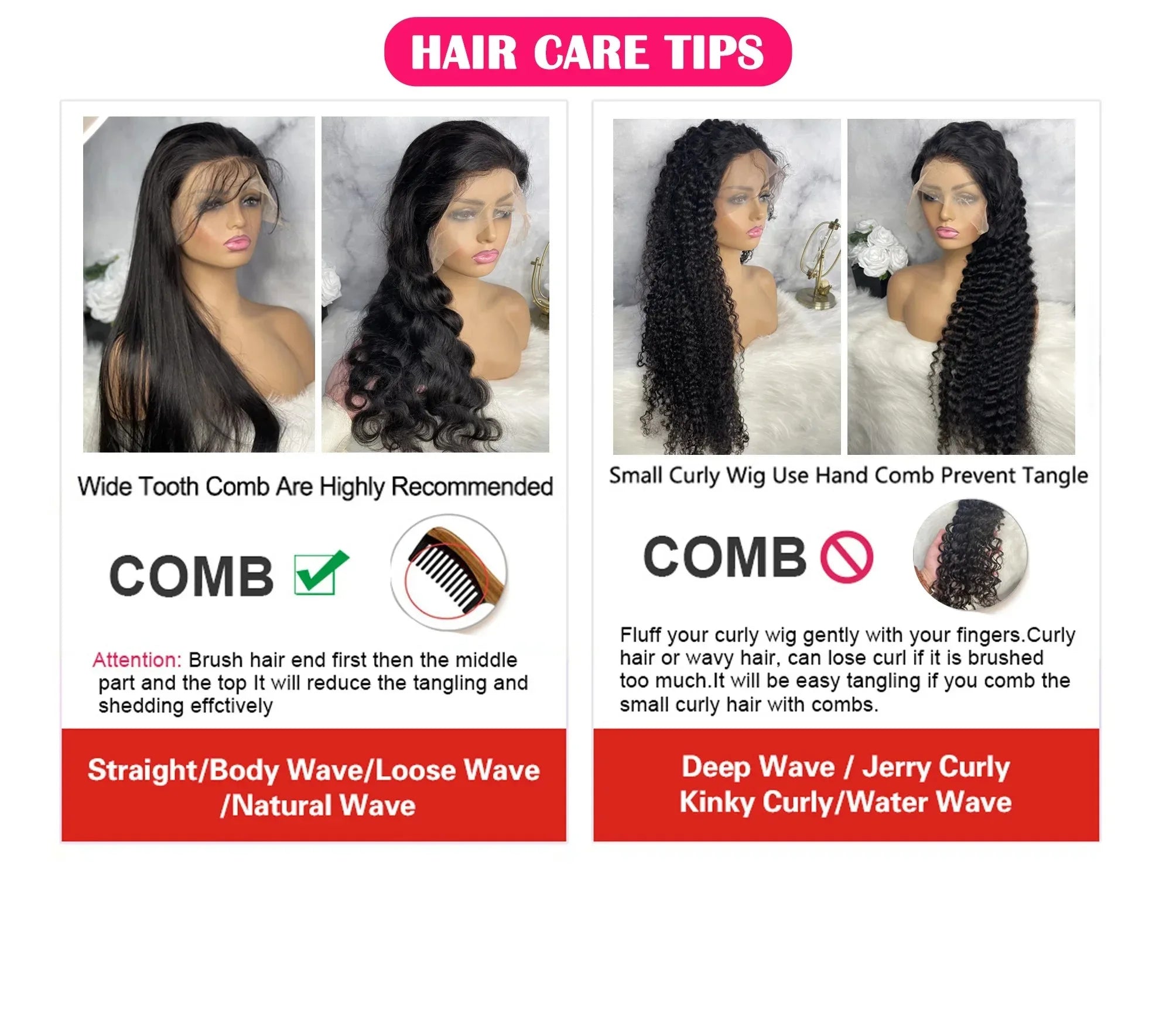 KLAMAN Bone Straight HD Lace Wig | 13x6 & 360 Lace | 250% Density Brazilian Human Hair