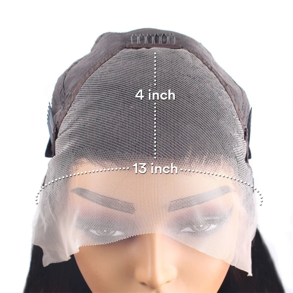 KLAMAN Natural Black Body Wave Wig | 13x4 & 13x6 HD Lace Front | Brazilian Human Hair