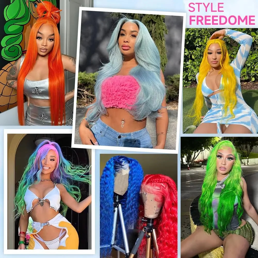 250% 40 Inch 613 Blonde Bone Straight Human Hair Wig Pre Plucked 13x6 Body Wave HD Lace Front Lace Frontal Wig Human Hair Wigs