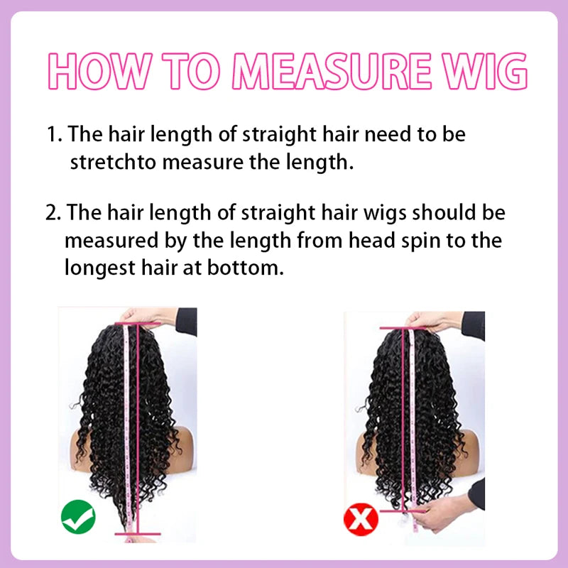 KLAMAN Water Wave Wig | 13x6 HD Lace Front | Wet & Wavy Deep Curly Human Hair with Baby Hair