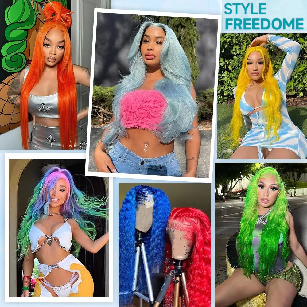 KLAMAN 613 Blonde Body Wave Wig | 13x6 HD Lace Front | 220% Density Brazilian Human Hair with Baby Hair